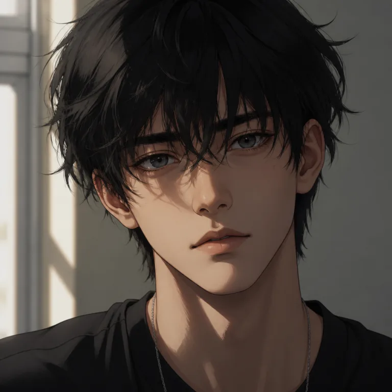 Realistic anime anime character design made with Percify