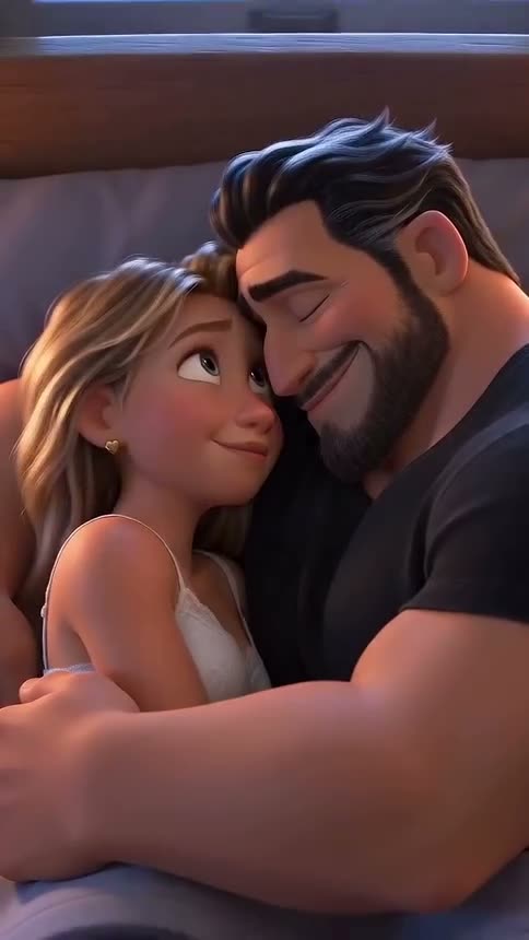 Animated Couple Comedy — AI video flow example