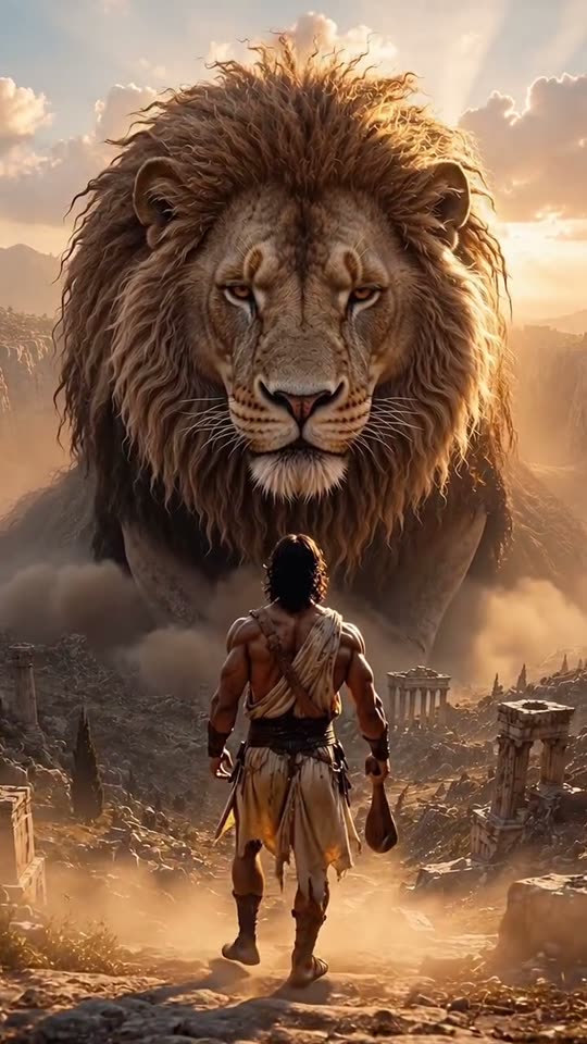 Greek Myth Epic — AI video flow example