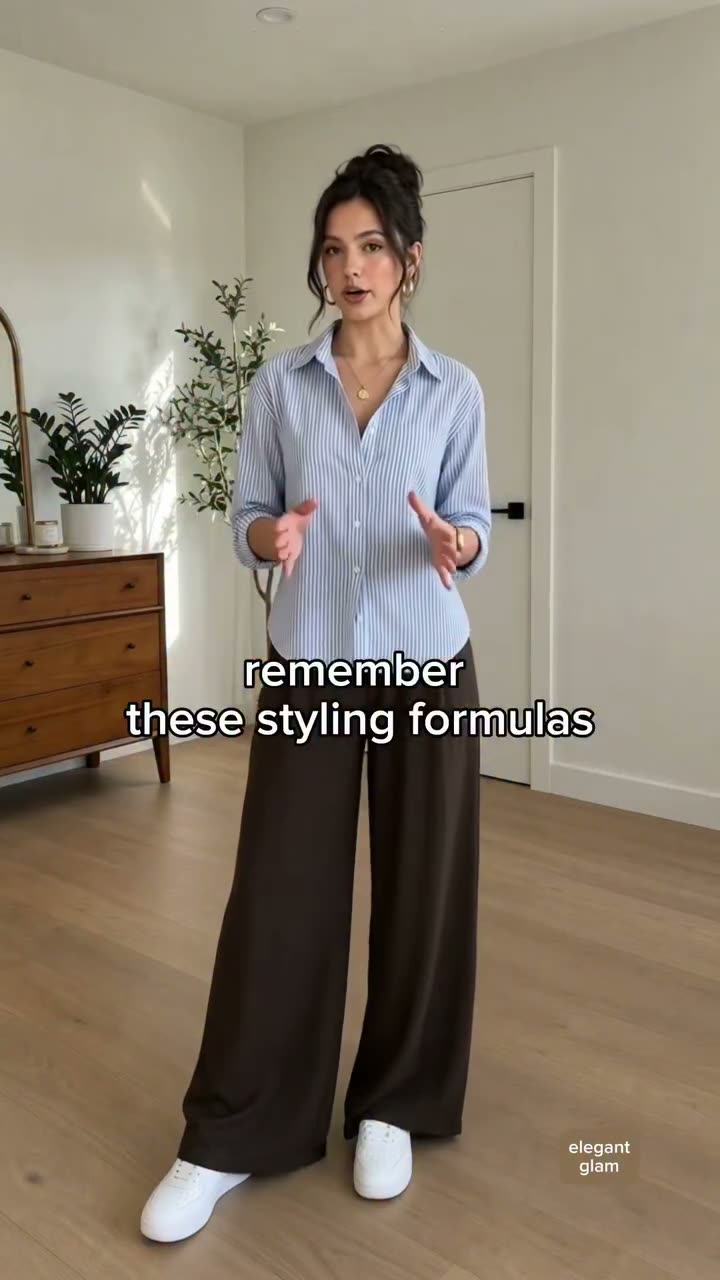 Wearing vs. Styling Fashion Tips — AI video flow example